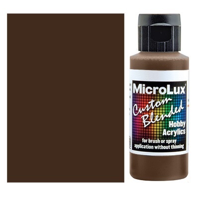 Microlux Acrylic Airbrush Paints, 2 Oz Bottles, 10 Colors