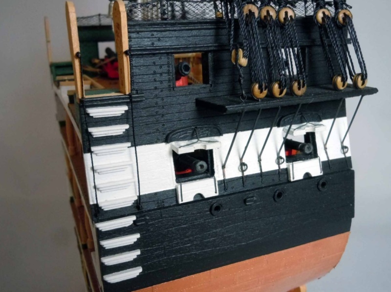 Model Shipways Uss Constitution Cross Section 1797, 1/76 Scale