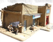 Downtown Deco "Shorted Out In Iraq" Diorama Kit, 1/35 Scale