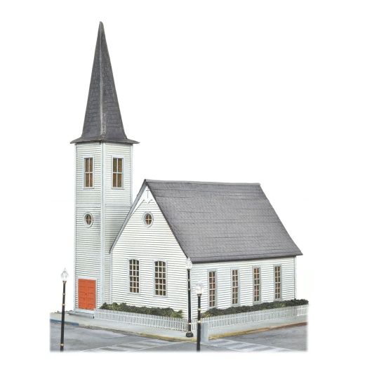 SMI HO Scale Protestant Church Kit