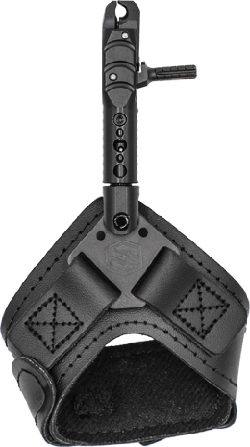 Scott Release Aspen Single Jaw Black Leather Buckle Strap