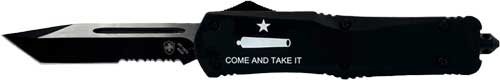 Templar Knife Large Otf Come And Take It 3.5" Blk Tanto Srt