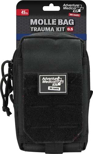 Arb Molle Bag Trauma Kit .5 Black Bag 1 Person/1 Use