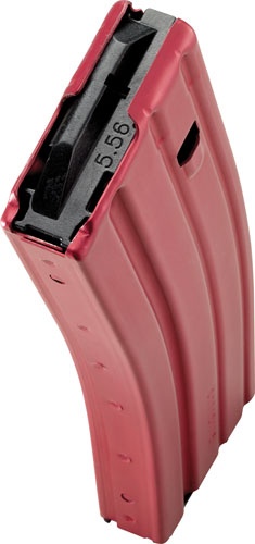 Cpd Magazine Ar15 5.56X45 30Rd Red Finish Aluminum
