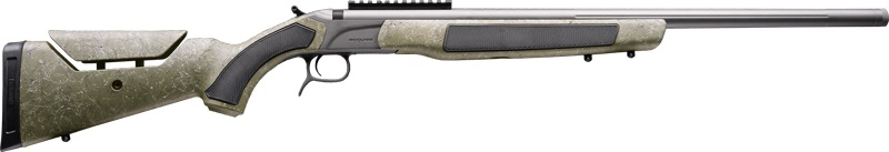 Cva Accura Mr-X 50 Cal 26\" W\/Rail Tungsten\/Odg W\/Blk\/Grey