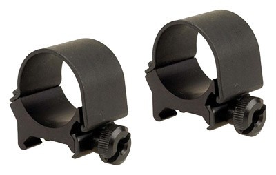 Weaver Rings Detachable Top Mount 1\" Medium Matte .169\"