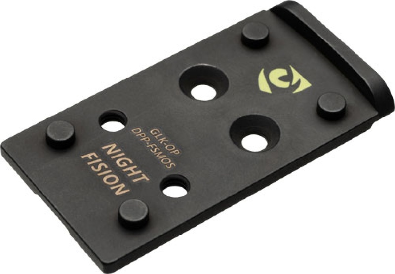 Night Fision Delta Point Pro to Glock Full-Size MOS Optic Plate