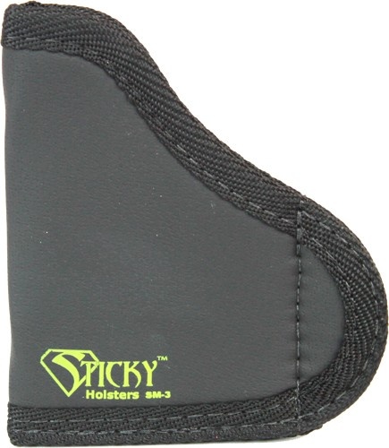 Sticky Holsters Small Handguns W\/Laser Up To 2.75\" Barrel Blk