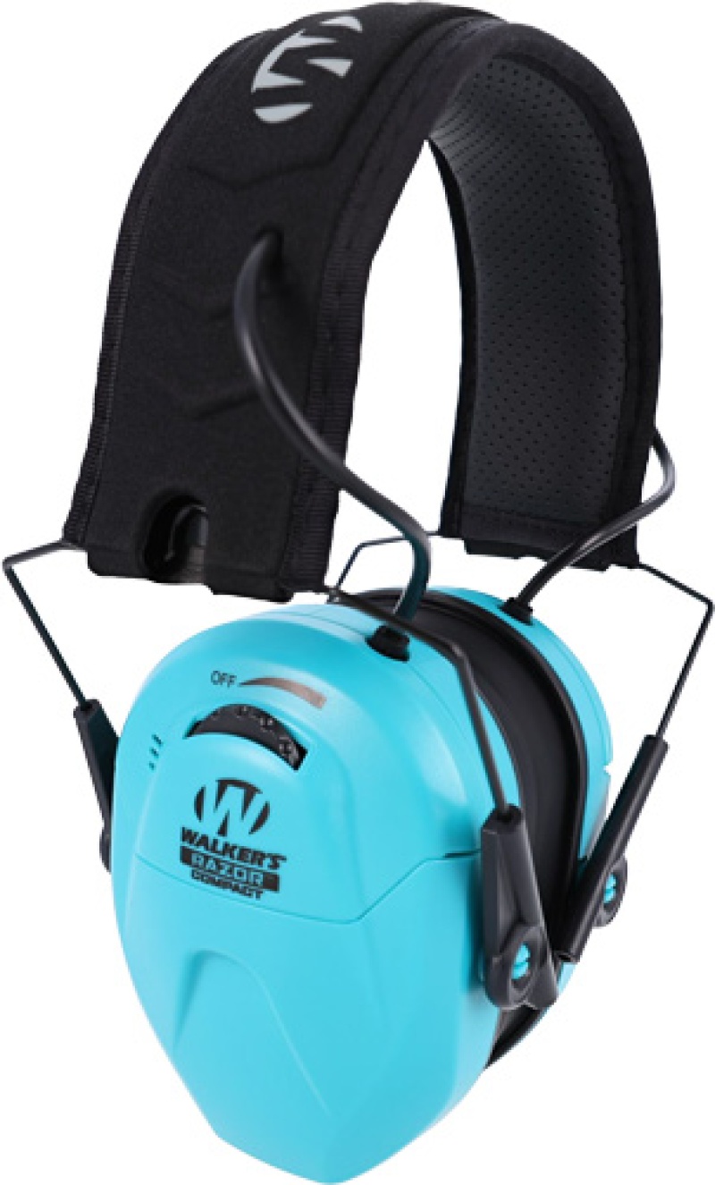Walkers Muff Electronic Razor Compact Youth\/Womens Teal 23Db