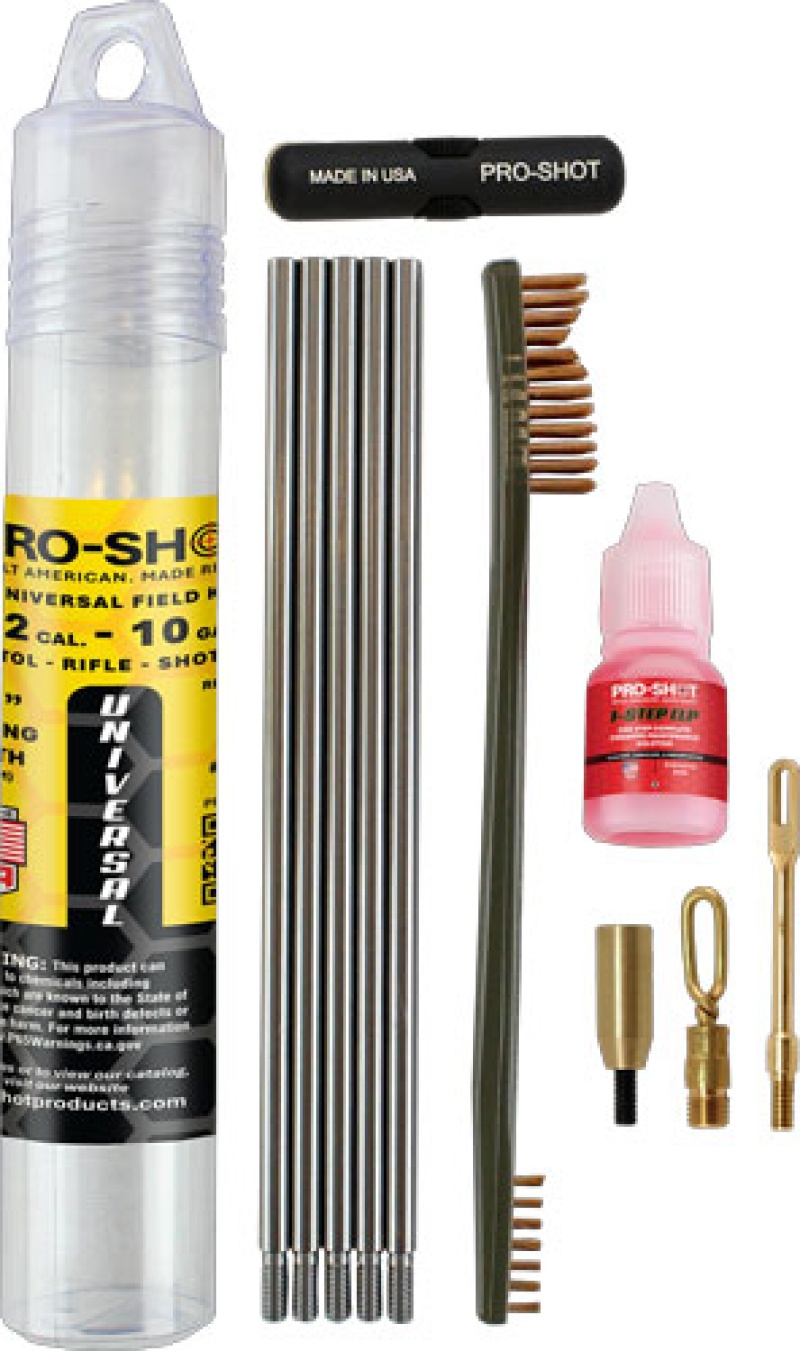 Pro Shot Universal Field Kit 32.5\" 5Pc Rod .22-12Ga