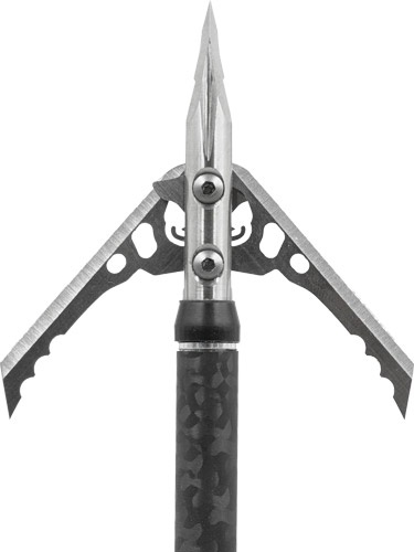 Rage Broadhead Hypodermic Trypan No-Collar 100Gr 2\" 3Pk