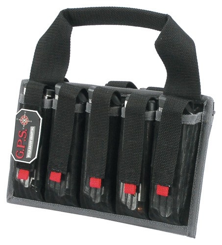 Gps Pistol Magazine Tote Holds 10-Pistol Mags Black