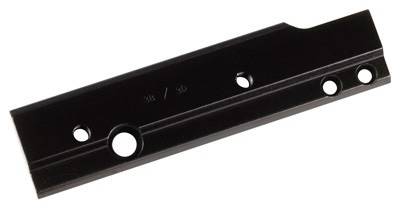 Weaver Base Side Mount #3B Black