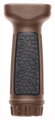 Daniel Def. Vertical Foregrip Brown For Pictainny Rail
