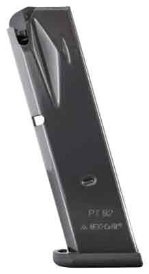 Mec-Gar Magazine Taurus Pt92 9Mm 18Rd Flush Fit Black-Afc