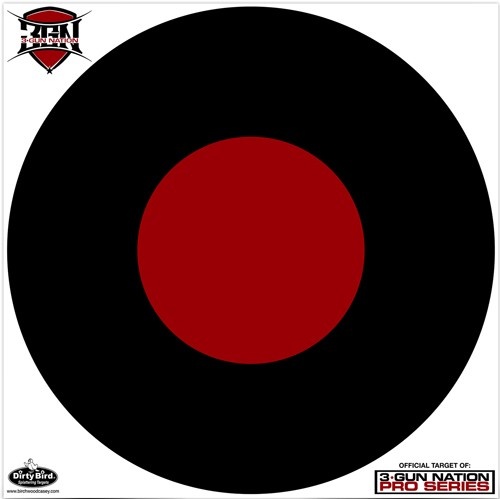 Birchwood Casey Dirty Bird 17.25" Official 3-Gun Nation Targets, 5 Count