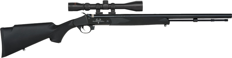 Traditions Buckstalker Xt 50 Cal Youth 24\" 3-9X40 Blued\/Blk