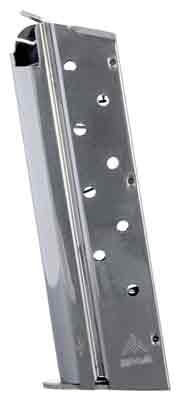 Mec-Gar 1911 Govt. 9mm Luger 9-Round Nickel Magazine