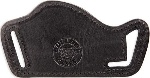 Bulldog Lay Flat Belt Slide Holster for Large Frame Autos Black