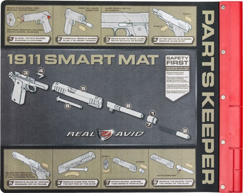 Real Avid Smart Mat 1911 W\/ Parts Keeper 19\"X16\" Neoprene