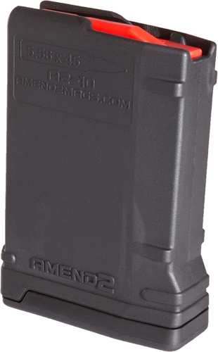 Amend2 Ar-15 Magazine 5.56X45 10 Rd Polymer Black