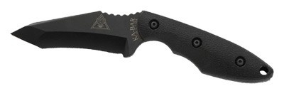 Ka-Bar Tdi Hinderer Hell Fire Knife 3.5625\" W\/Sheath Black
