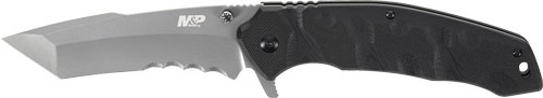 S&W Knife M&P Special Ops 4\" Tanto 4 Spring Assist Black