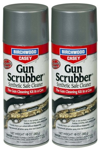 B\/C Gun Scrubber Combo Pack Two 10Oz. Aerosol Cans