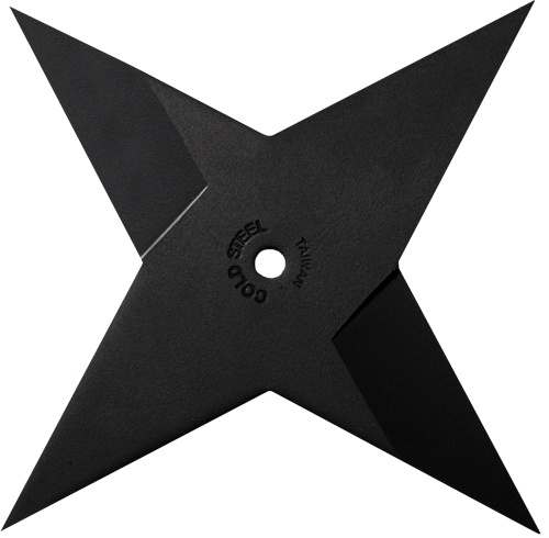 Cold Steel Medium Sure Strike Throwing Star 3-Pack Black