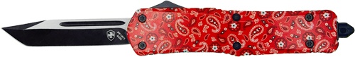Templar Knife Small Otf Red Bandana 2.75\" Black Tanto
