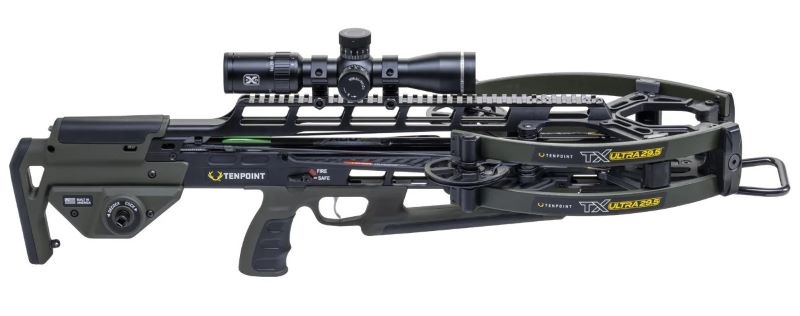 Tenpoint Xbow Tx Ultra 29.5 Acuslide Maxx Evo-X Elite Moss