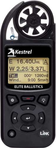 Kestrel 5700 Elite W/Applied Ballistics And Link Black