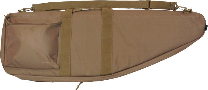 Toc Tactical Rifle Case 42\" External Storage Pocket Tan
