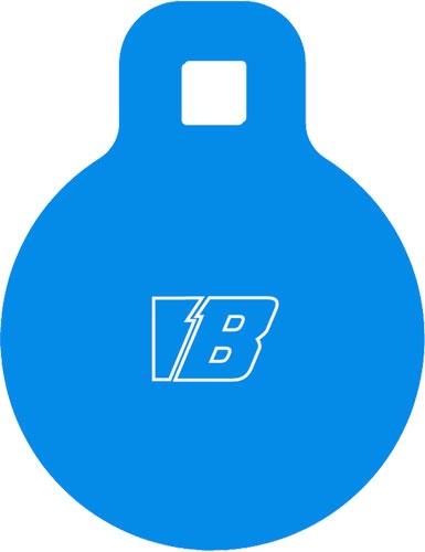 Bash Target Ar500 Gong Target Round 4\"-1\/2\" Thick