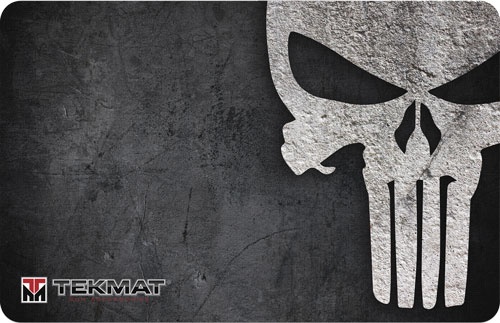 Tekmat Armorers Bench Mat 11\"X17\" Punisher Black