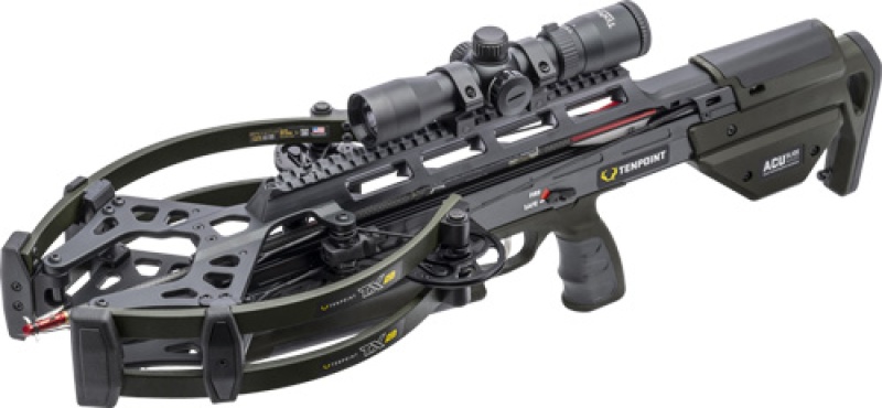 Tenpoint Xbow Tx28 Acuslide Maxx Rangemaster 100 Moss