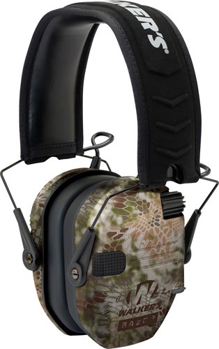 Walkers Muff Electronic Razor Slim Tactical 23Db Kryptek
