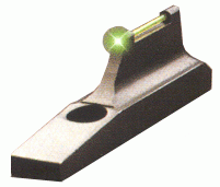Truglo Sight Front Green 3\/8\" Dovetail .450\" Height
