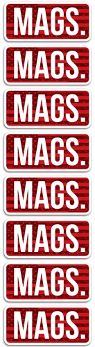 Mtm Ammo Caliber Labels Mags 8-Pack