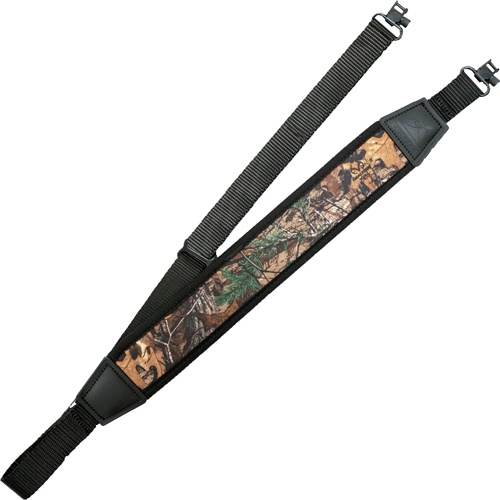 Grovtec Flex Sling Elastic Polymer W\/Swivels Realtree Xra