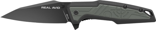 Real Avid Rav-1 Knife Manual 3.25\" Blade Green\/Black