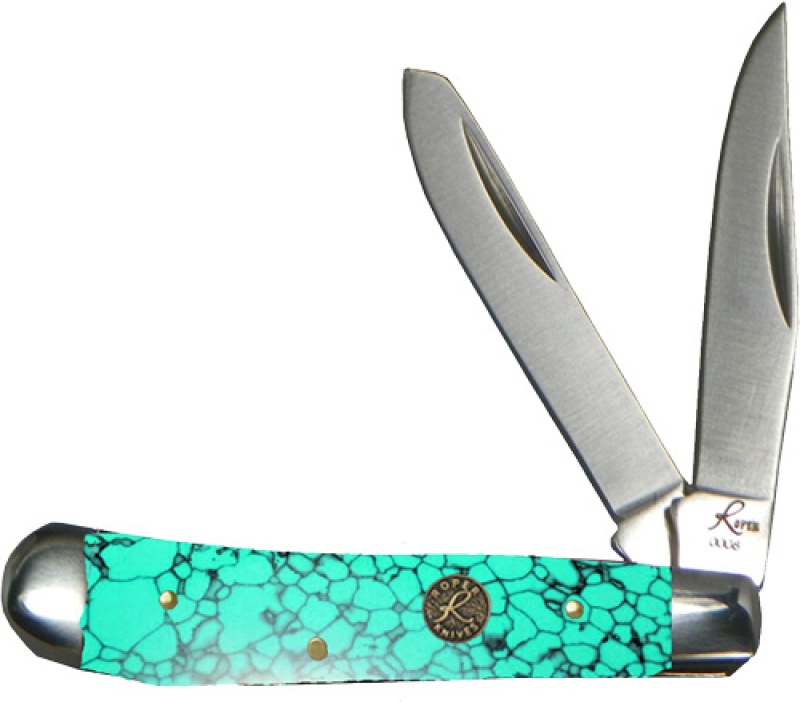 Roper Earth Stone Peanut 2-Blade Pocket Knife