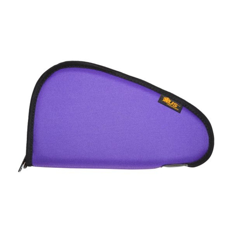 Us Peacekeeper Pistol Case 11\" 600 Denier Lockable Purple