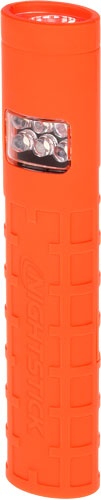 Nightstick Dual Switch Dual Light W/ Belt Clip Red 2Aaabat