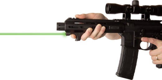 Viridian Laser Handguard Hs1 Green W/Hand Stop M-Lok Black