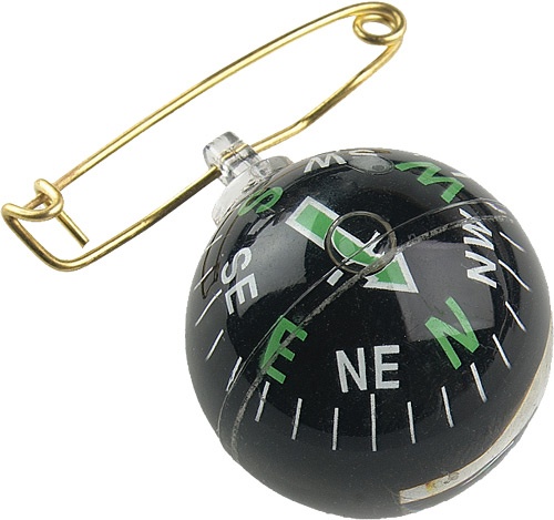 Allen Compass Blk Pin On Ball