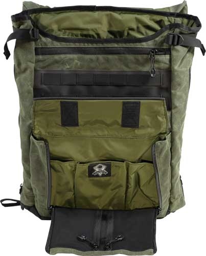 Grey Ghost Gear Gypsy Pack 2.0 Waxed Canvas Olive Drab