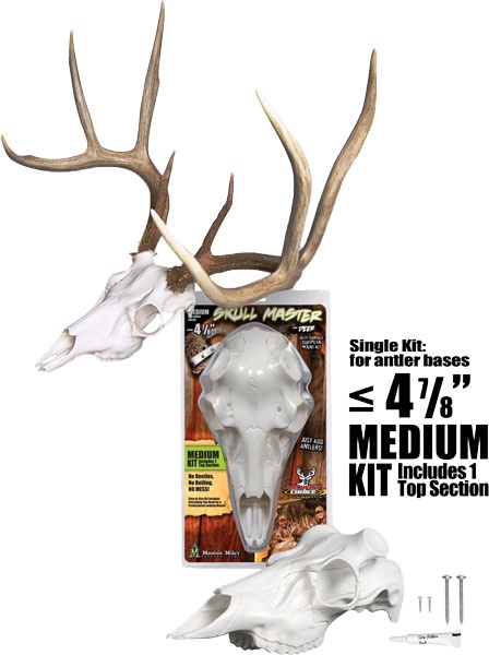 Mountain Mike's Deer Skull Kit Skull Master Medium