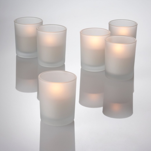 Eastland Votive Candle Holder Frosted Set Of 12 - Richland